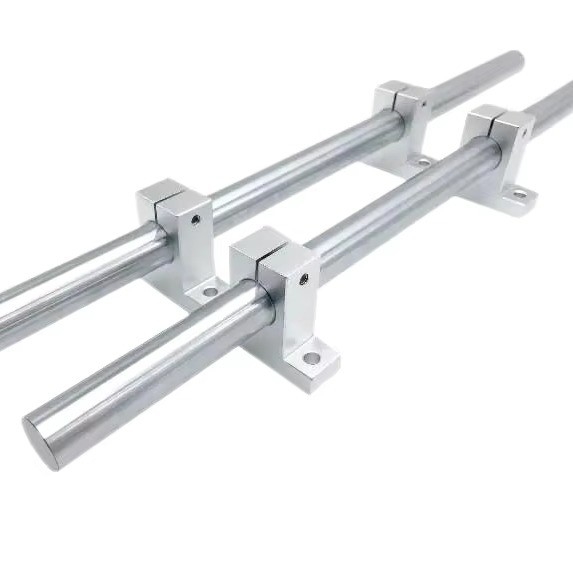 SK12 Unités de glissement à bille à mouvement linéaire SK série OEM Guide Rail Support d'arbre de roulement linéaire