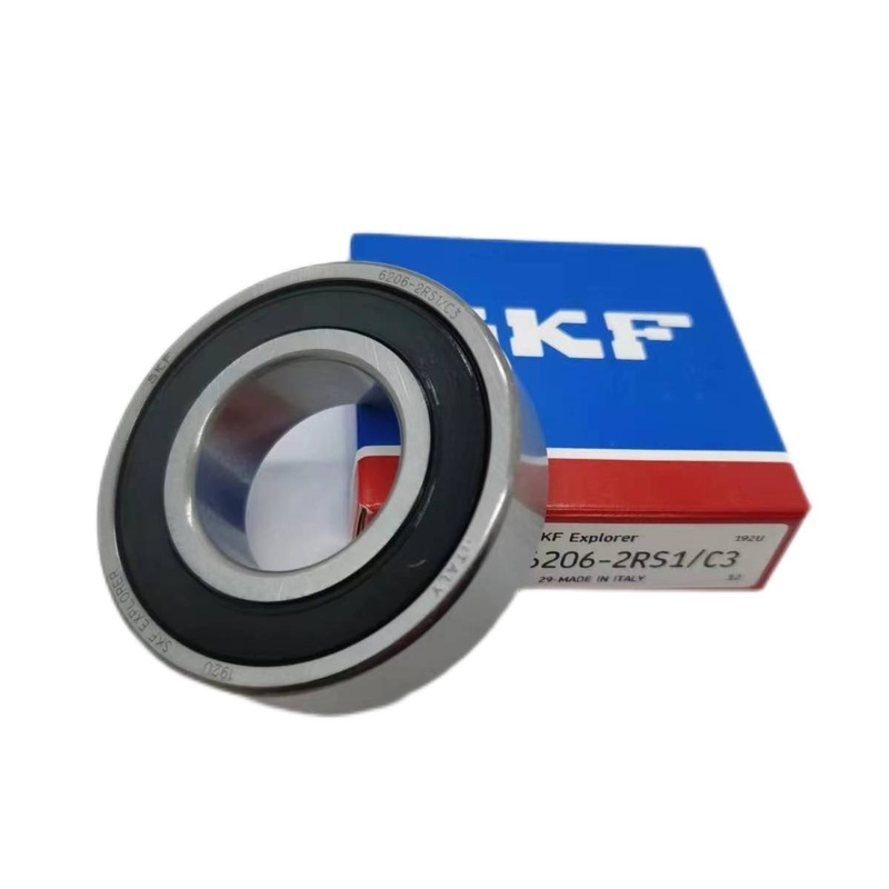 L'huile de lubrification, la graisse SKF 6206-2RS et les roulements à billes à rainures profondes pour les produits