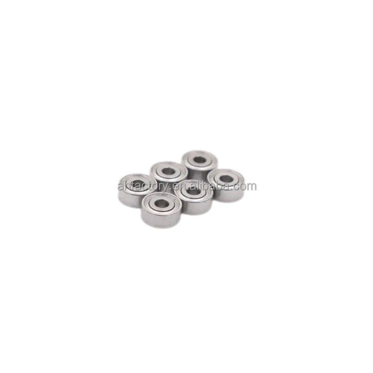 3*6*2.5MM ZZ roulements à billes miniatures pour roue à doigts certifiés ISO9001 2008