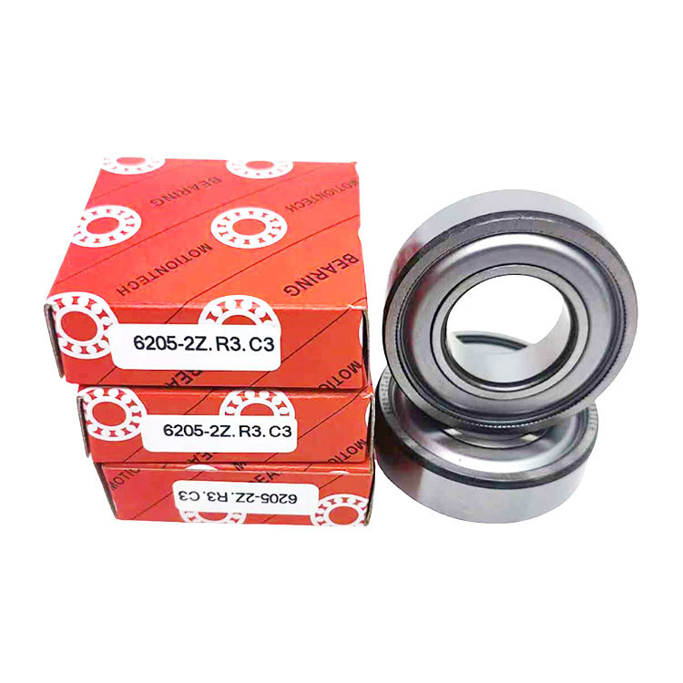 6205-2Z/C3 roulements à billes à rainures profondes en acier inoxydable 6205-2Z/C3 avec joints 2Z ZZ Type