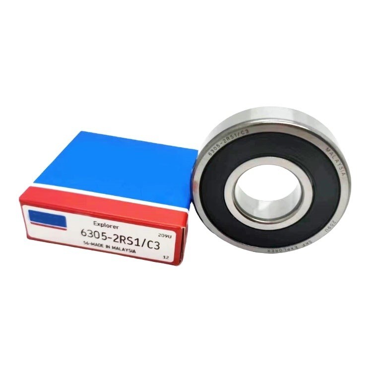 Les roulements à billes à rainures profondes 6305-2RS1/C3 sont des roulements miniatures pour la structure en rangée unique.